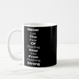 Women's Black Quoted #12 Coffee Mug