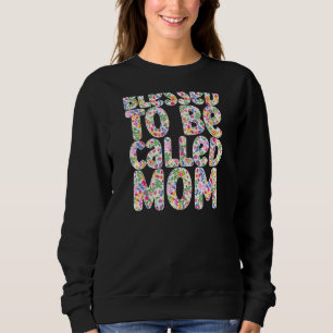 Womens Blessed To Be Called Mum Grandma Nana Nanny Sweatshirt