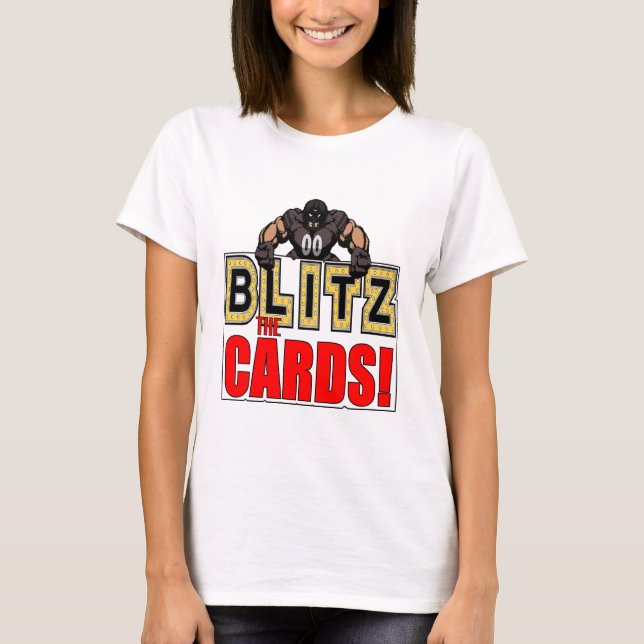 Womens Blitz The Cards T-Shirt (Front)