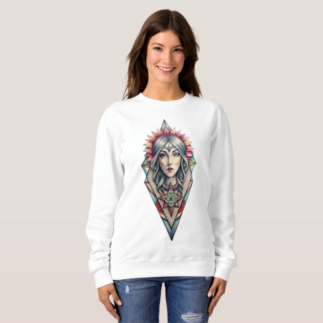 Womens blouse sweatshirt (Front Full)