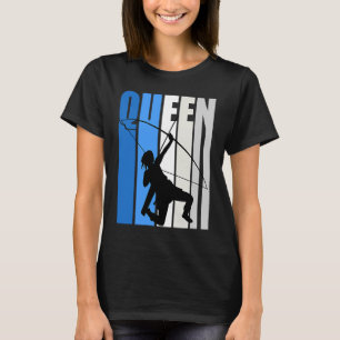 Womens Blue Pretty Archery Queen Birthday Colourfu T-Shirt