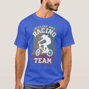 Womens BMX Bike Guinea Bissau Flag Biking Cycling  T-Shirt