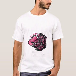  Womens Boots and Bling Cowgirl Rodeo Horseback Ri T-Shirt