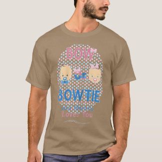 Womens Bow Or Bow Tie Your Mummy Loves You Gender  T-Shirt