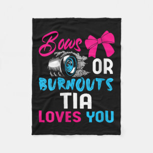 Womens Bows Or Burnouts Tia Can't Wait To Know 202 Fleece Blanket