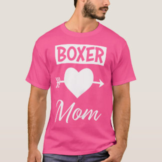 Womens Boxer Mum T-Shirt
