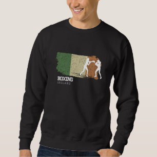 Womens Boxing Ireland Combat Sports Fighter Boxing Sweatshirt
