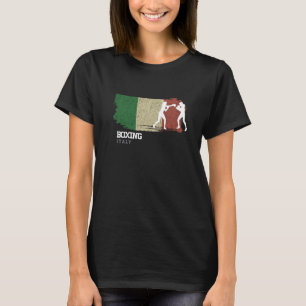 Womens Boxing Italy Combat Sports Fighter Boxing T-Shirt