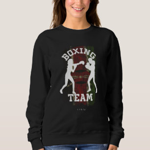 Womens Boxing Kenya Combat Sports Fighter Boxing Sweatshirt