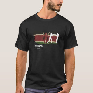 Womens Boxing Kenya Combat Sports Fighter Boxing   T-Shirt