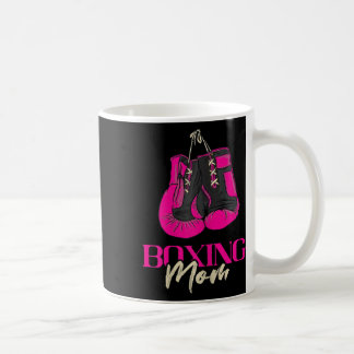 Womens Boxing Mom Boxer Boxing Gloves Kickboxing K Coffee Mug