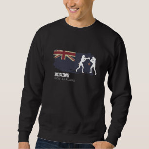 Womens Boxing New Zealand Combat Sports Fighter Bo Sweatshirt