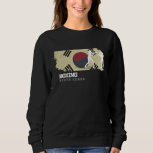 Womens Boxing South Korea Combat Sports Fighter Bo Sweatshirt