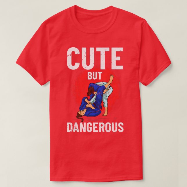 Womens Brazilian Jiu Jitsu Beginner Fighter BJJ Tr T-Shirt (Design Front)