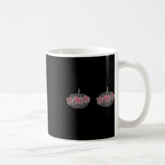 Womens Breast Cancer Awareness In October We Wear Coffee Mug