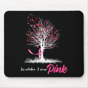 Womens Breast Cancer Awareness, In October We Wear Mouse Pad