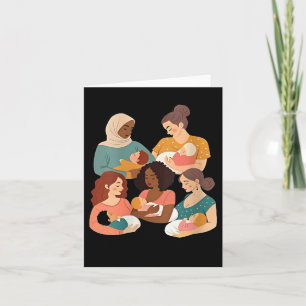 Womens Breastfeeding Lactation Consultant Birth Wo Card