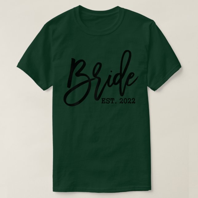 Womens Bride 2022  T-Shirt (Design Front)