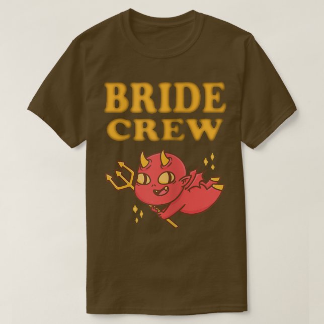 Womens bride to be, team bride, bride, just marrie T-Shirt (Design Front)