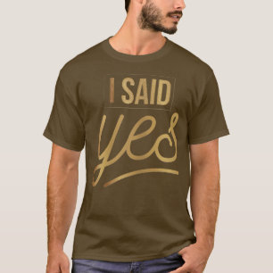 Womens Bride wife wedding marry bachelor farewell  T-Shirt