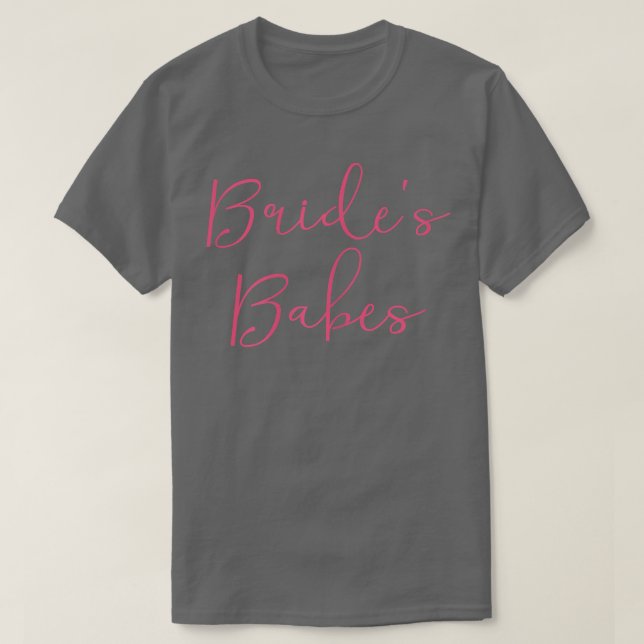 Womens Brides Babes  T-Shirt (Design Front)