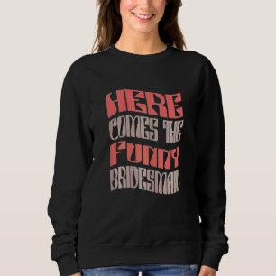 Womens   Bridesmaid   Retro Matching Bachelorette  Sweatshirt