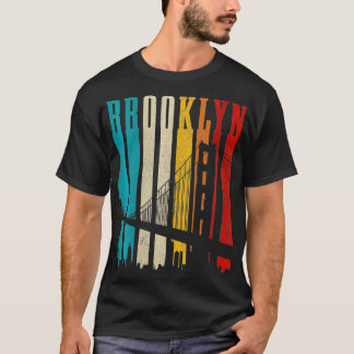 Womens Brooklyn Bridge Vintage NY NYC Pride New Yo T-Shirt