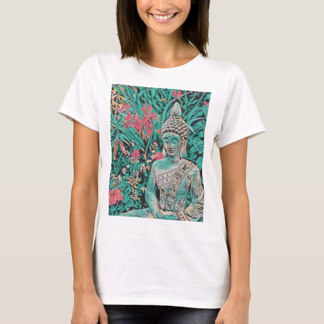 Women's Buddha T-Shirt (Front)