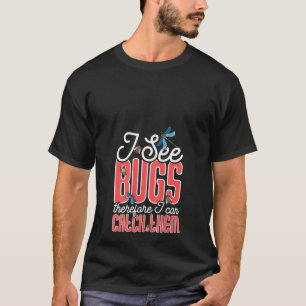Womens Bug Catcher Funny Bug Insect Hunter Entomol T-Shirt