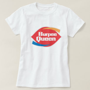 Women's Burpee Queen" Fitness Shirt