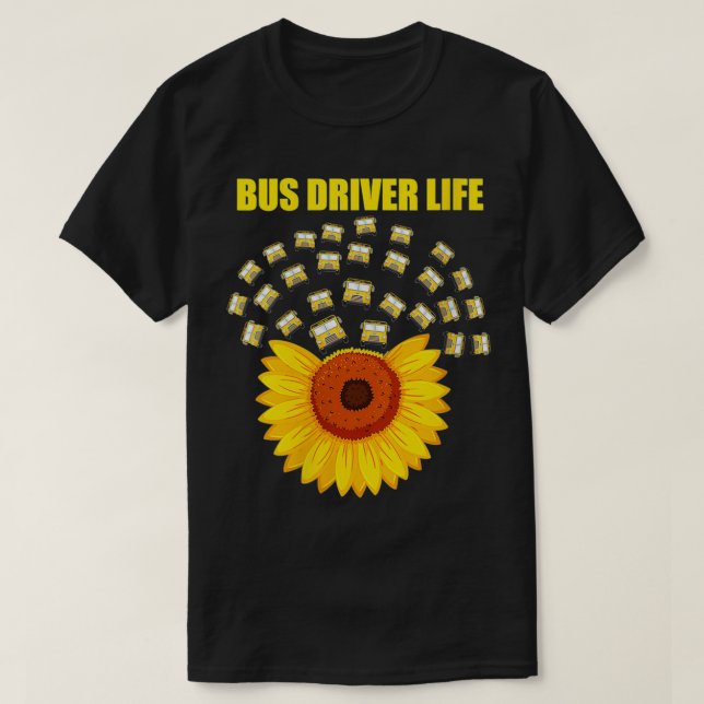 Womens Bus Driver Life Suower For School Bus Drive T-Shirt (Design Front)