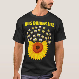 Womens Bus Driver Life Suower For School Bus Drive T-Shirt
