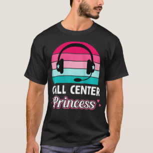 Womens Call Centre Tech Support Help Desk Customer T-Shirt