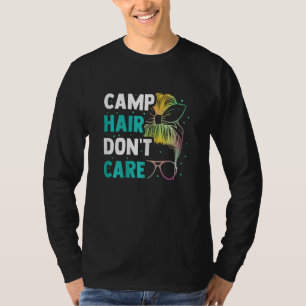 Womens Camping Outfit  Camper Camp T-Shirt