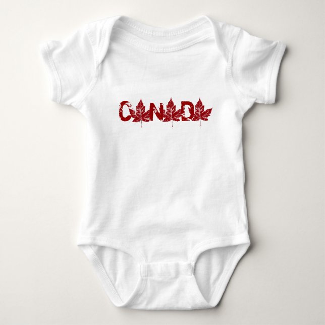 Women's Canada Baseball Jersey Plus Size Shirt (Front)