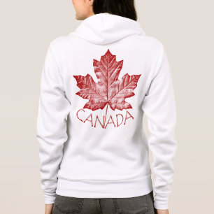 Women's Canada Jacket Canada Souvenir Sport Jacket Hoodie
