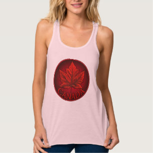 Women's Canada Maple Leaf Tanks Tops