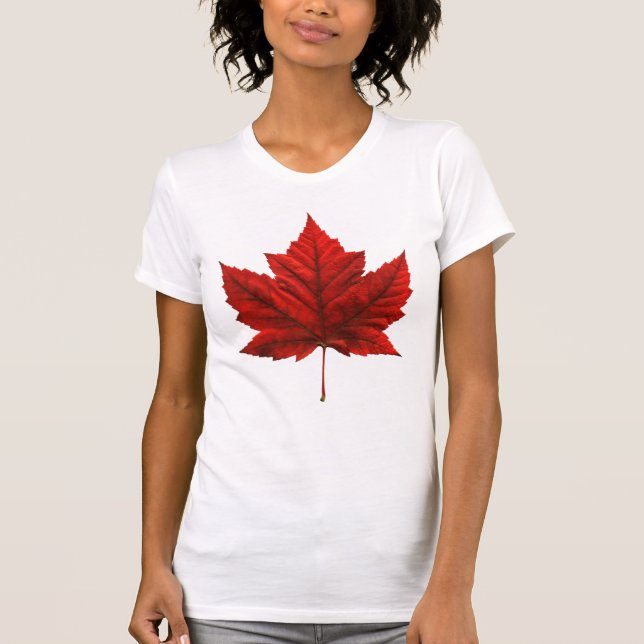 Women's Canada Tank Top Personalised Canada Shirt (Front)