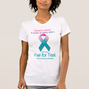 Women's cancer. It comes in many colours. T-Shirt