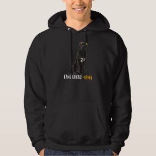 Womens Cane Corso Mama Doxie Mum Dog Cane Corso Hoodie
