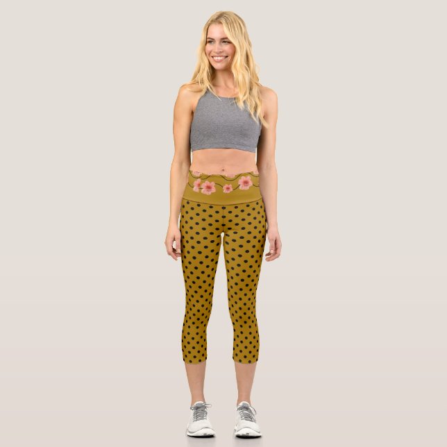Womens Capri Leggings (Front)