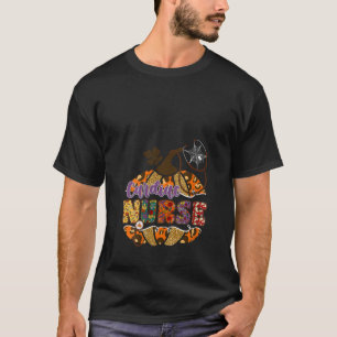 Womens Cardiac Nurse Stethoscope Nursing Halloween T-Shirt