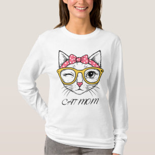 Women's cat mum T-Shirt