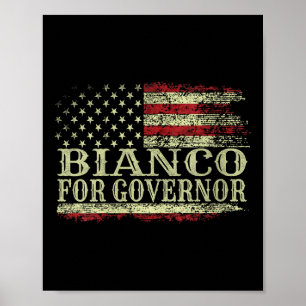 Womens Chad Bianco For Governor Bianco For Califor Poster