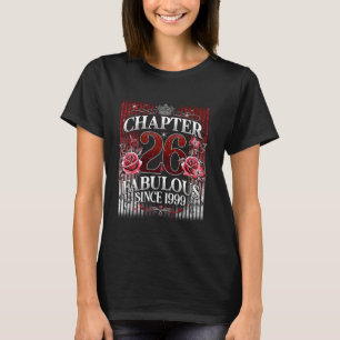 Womens Chapter 26 Fabulous Since 1999 26th Birthda T-Shirt