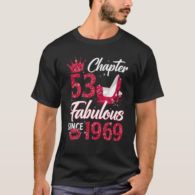 Womens Chapter 53 Fabulous Since 1969 53Rd Birthda T-Shirt (Front)