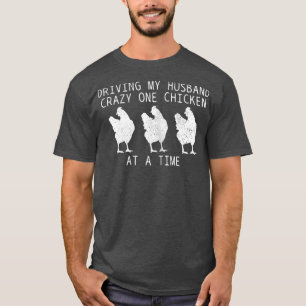 Womens Chicken Mum Funny Crazy Chicken Lady T-Shirt