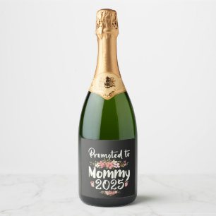 Women's Chihuahua Dog Mum Sparkling Wine Label