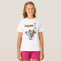 Women's children's shirt Karate