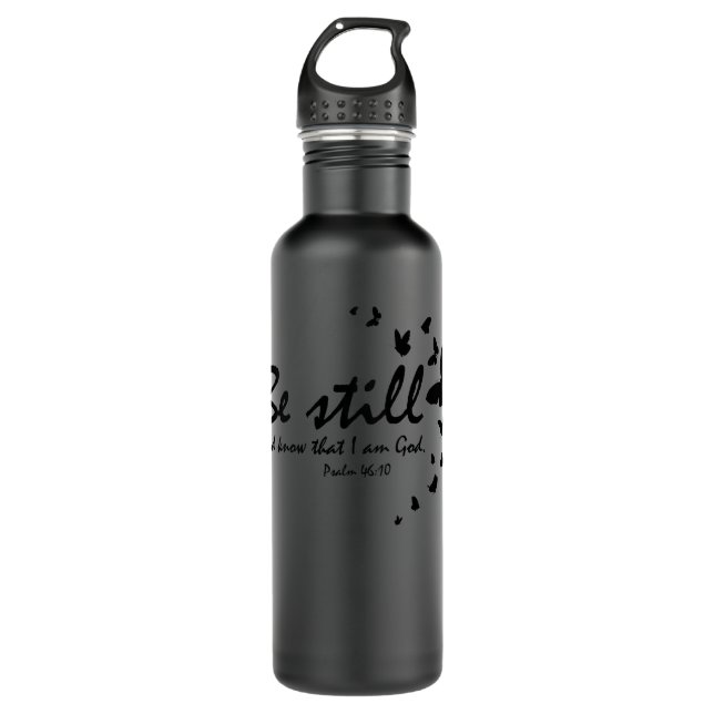 Womens Christian Bible Verse Gifts Women Girls Scr 710 Ml Water Bottle (Front)